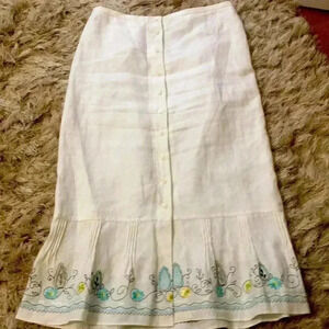 Ann Taylor Loft linen skirt
